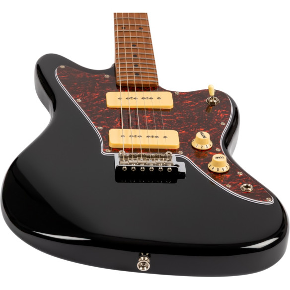 Jet JJ300-P90-BK Black Guitarra Eléctrica
