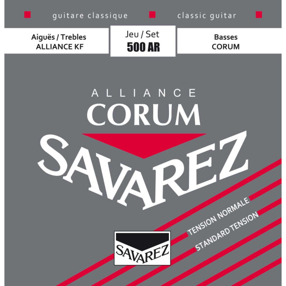 Savarez 500-AR Juego Clásica Alliance Corum Roja