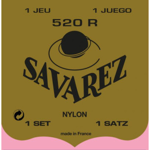 Savarez 520-R Juego Clásica Carta Roja