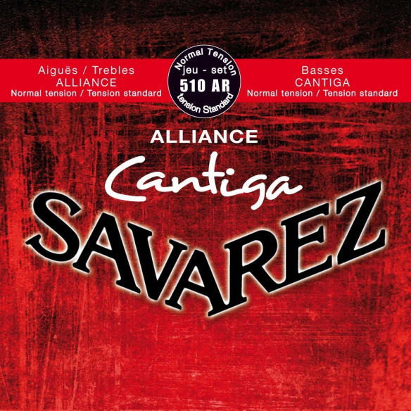 Savarez 510-AR Juego Clásica Alliance Cantiga Roja