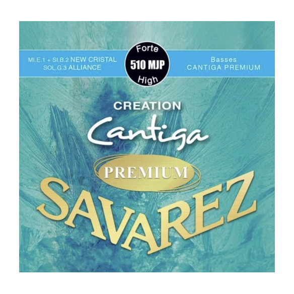 Savarez 510-MJP Juego Creation Cantiga Premium Azul
