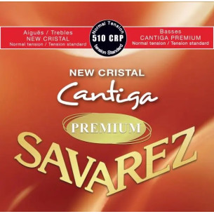 Savarez 510-CRP Juego New Crystal Cantiga Premium Roja
