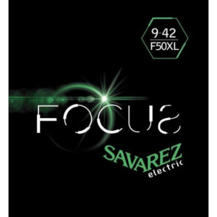 Savarez FOCUS F50XL Juego Cuerdas Guitarra Eléctrica .009-.042