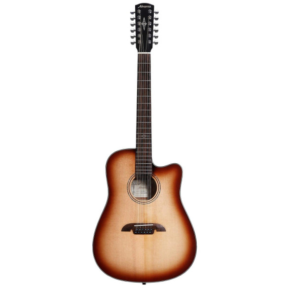 Alvarez AD60-12CESHB ARTIST Guitarra Acústica 12 Cuerdas Shadowburst