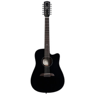 Alvarez AD60-12CEBK Artist Guitarra Electroaústica 12 Cuerdas Negra 2