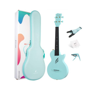 Enya Nova-U/BL Ukelele Concierto Azul Celeste 2