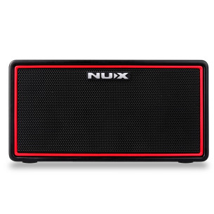 Nux Mighty Air es un amplificador de modelado digital con 7 canales y 9 patrones de batería y acompañamiento.