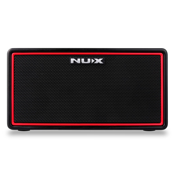 Nux Mighty Air es un amplificador de modelado digital con 7 canales y 9 patrones de batería y acompañamiento.