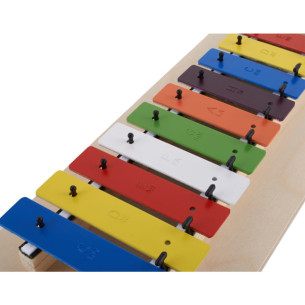 Goldon 11030 Metalófono 12 Notas Colores Madera 2