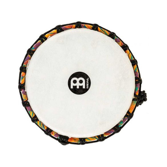 Djembé Meinl PADJ2-S-F Kenyan Quilt de 8'' Travel Series realizado en plástico muy ligero.