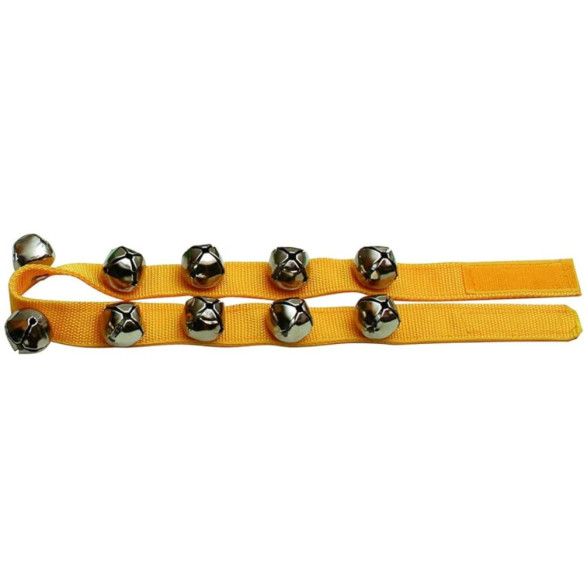 Goldon 33412 Cinturón con cascabeles Amarillo