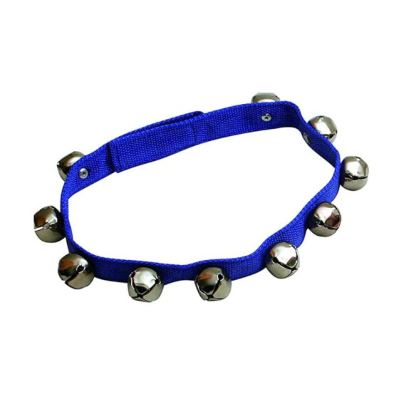 Goldon 33418 Cinturón con cascabeles Azul