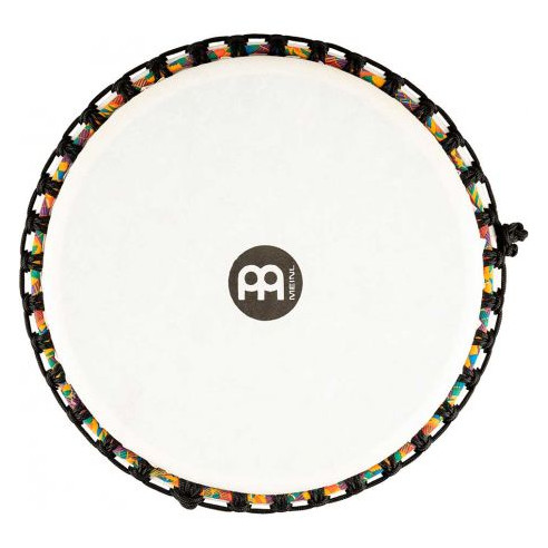 Djembé Meinl PADJ2-XL-F Kenyan Quilt de 14'' Travel Series realizado en plástico muy ligero.