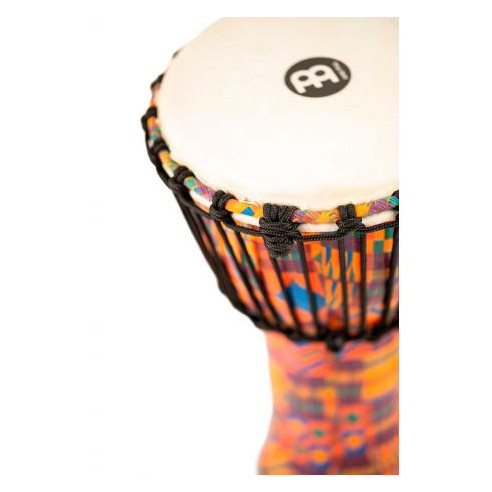 Djembé Meinl PADJ2-S-G Kenyan Quilt de 8'' Travel Series realizado en plástico muy ligero.