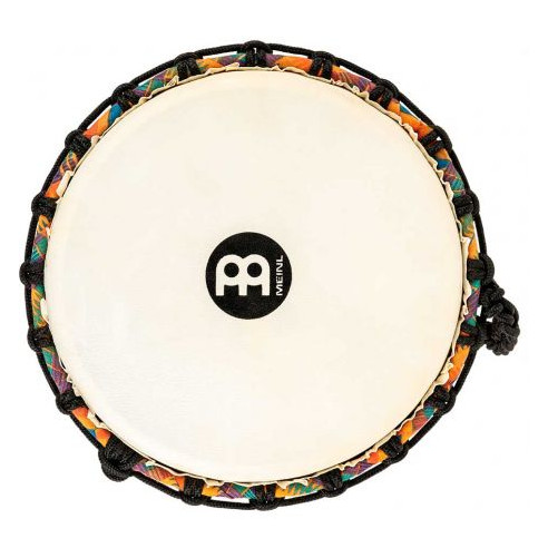 Djembé Meinl PADJ2-S-G Kenyan Quilt de 8'' Travel Series realizado en plástico muy ligero.