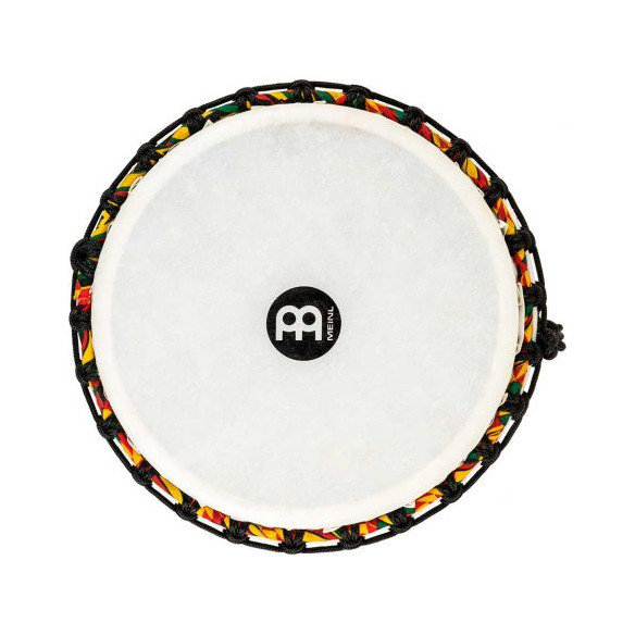 Djembé Meinl PADJ5-L-F Serie Rope Tuned Travel de 12" de diámetro, con acabado Simbra y parche sintético.