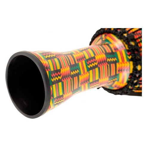 Djembé Meinl PADJ5-M-F Serie Rope Tuned Travel de 10" de diámetro, con acabado Simbra y parche sintético.