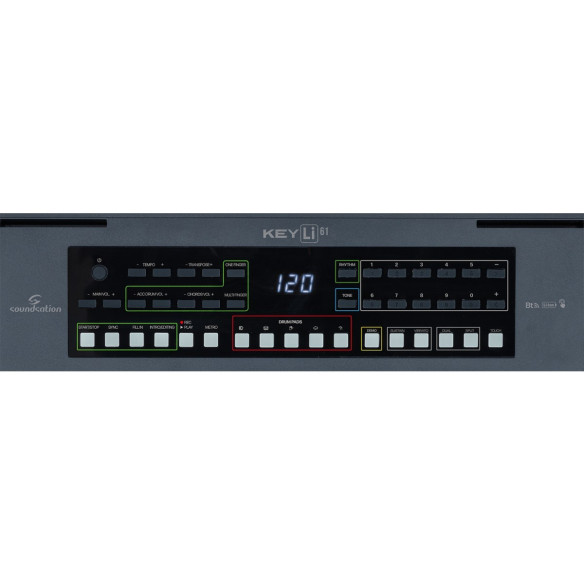 SoundSation KEYLI-61 Teclado Doméstico 61 teclas con sensibilidad.