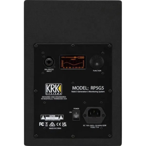 KRK ROKIT RP5G5 Monitor de estudio 5"