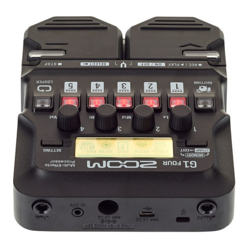 Zoom G1 FOUR Pedalera Multiefectos para guitarra