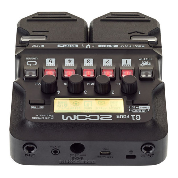 Zoom G1 FOUR Pedalera Multiefectos para guitarra