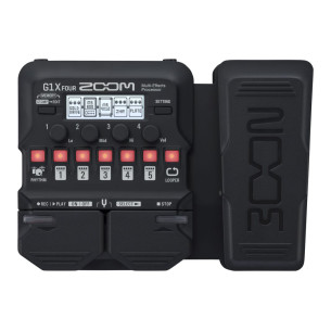 Zoom G1X FOUR Multiefectos para guitarra con pedal de expresión