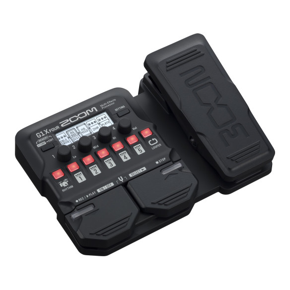 Zoom G1X FOUR Multiefectos para guitarra con pedal de expresión