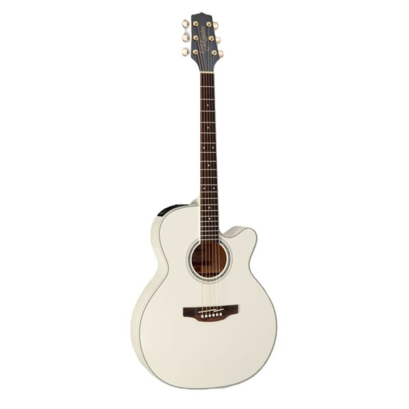 Takamine GN37CE-PW Guitarra Electroacústica Nex Cutaway Pearl White