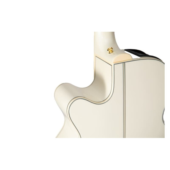 Takamine GN37CE-PW Guitarra Electroacústica Nex Cutaway Pearl White