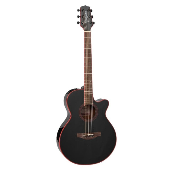 Takamine GF49CE-CB Guitarra Electroacústica FX Cutaway Cosmic Black