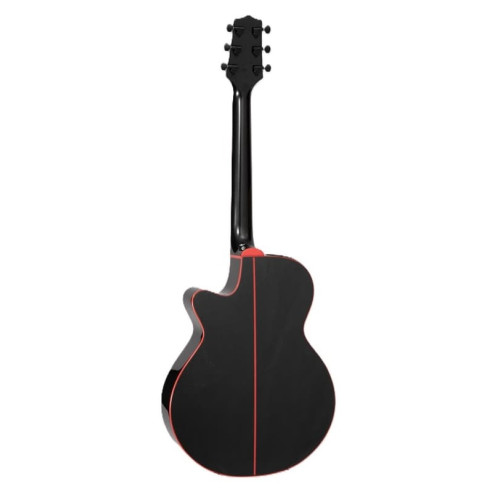 Takamine GF49CE-CB Guitarra Electroacústica FX Cutaway Cosmic Black