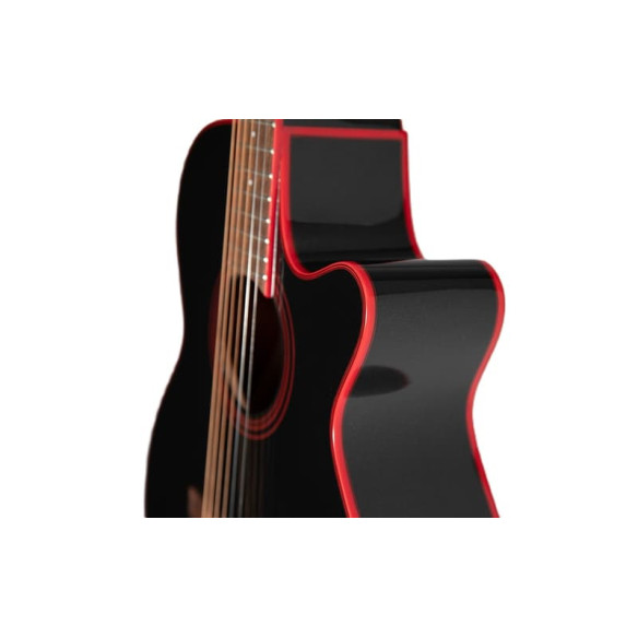 Takamine GF49CE-CB Guitarra Electroacústica FX Cutaway Cosmic Black