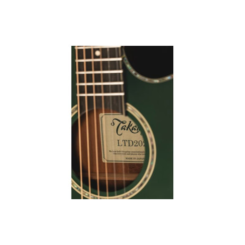 Takamine LTD 2025 Guitarra Electroacústica Antique Ever Green