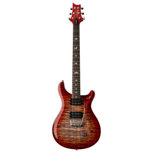 PRS SE CUSTOM 24 Charcoal Cherry Burst  Guitarra Eléctrica