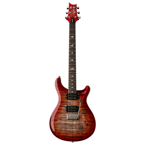 PRS SE CUSTOM 24 Charcoal Cherry Burst  Guitarra Eléctrica