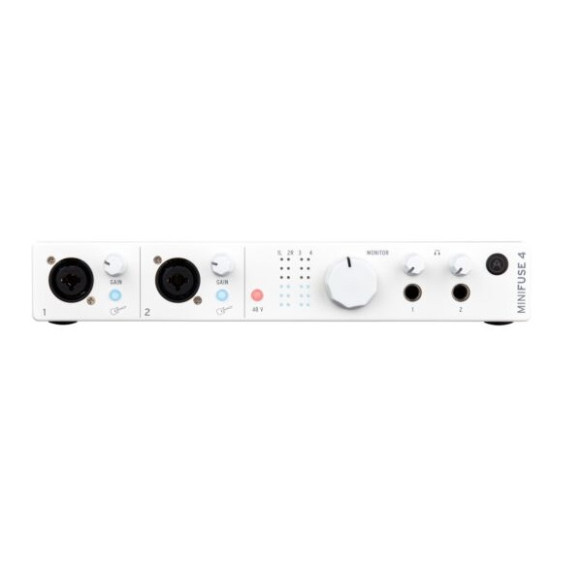 Arturia Minifuse 4 Blanco Interface Audio MIDI USB