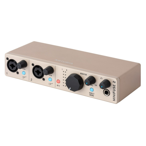 Arturia Minifuse 2 Champagne Interface USB