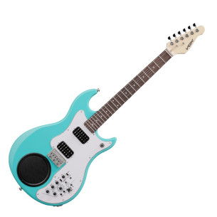 Vox APC-2 AQUA GREEN Guitarra Eléctrica con amplificador y ritmos integrados 2
