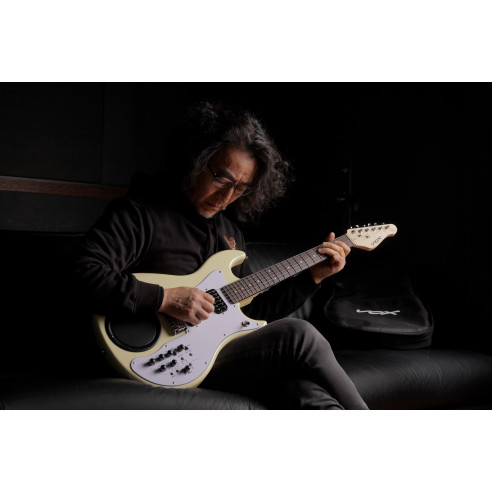 Vox APC-2 WHITE Guitarra Eléctrica con amplificador y ritmos integrados