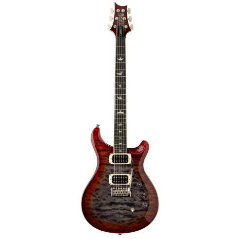 PRS SE CUSTOM 24-08 QUILT CHARCOAL CHERRY BURST Guitarra Eléctrica