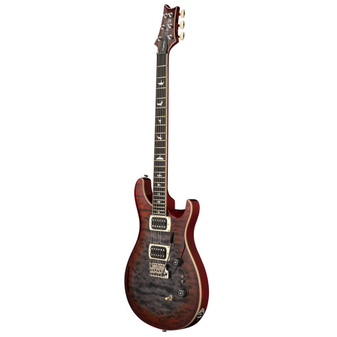 PRS SE CUSTOM 24-08 QUILT CHARCOAL CHERRY BURST Guitarra Eléctrica