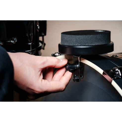 Meinl MBDMP4BK Pad de prácticas de 4" para montar en bombo