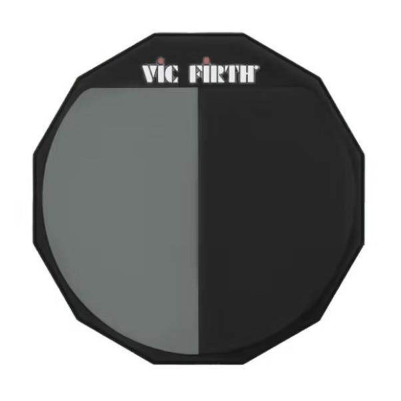 Vic Firth PAD12H Pad de prácticas de 12" Una cara/Doble superficie