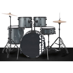 Batería JINBAO bombo 22 gris oscuro