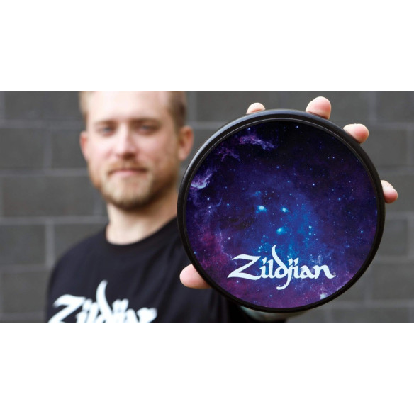 Pad de Prácticas de 6" Zildjian Galaxy proporciona una excelente respuesta para aprender la técnica de la batería.