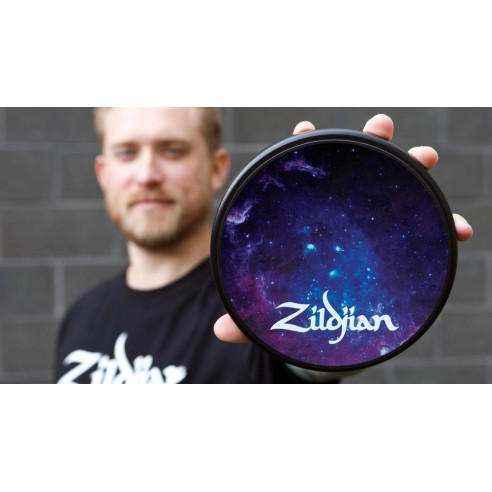 Pad de Prácticas de 12" Zildjian Galaxy proporciona una excelente respuesta para aprender la técnica de la batería.