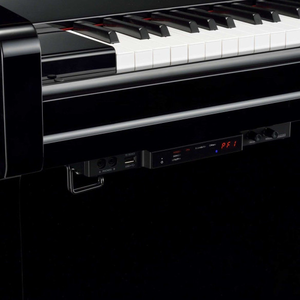 Yamaha B2E SC3 PWH Piano Acústico Silent Blanco Pulido.