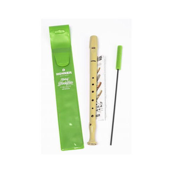 Hohner Flauta Soprano Plástico Dig. Alemana 9508 Marfil