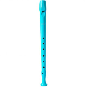 Hohner Flauta Soprano Plástico Dig. Alemana 9508 Azul Celeste