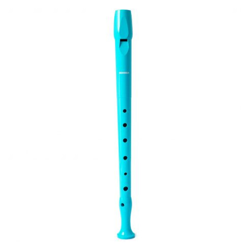 Hohner Flauta Soprano Plástico Dig. Alemana 9508 Azul Celeste